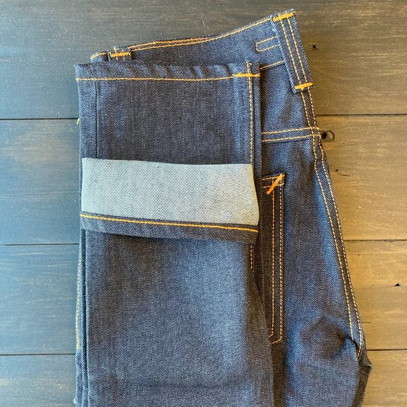 Unisex NUDIE JEANS Grim Tim Denim Pants (NWT) - Picture 4 of 4